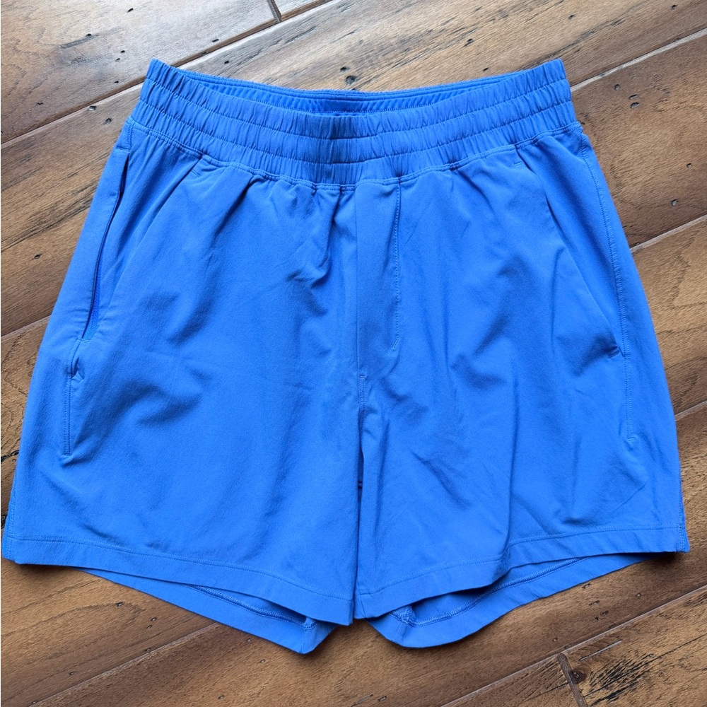 Lululemon - Men's Performance Athletic Shorts - Blue - XS